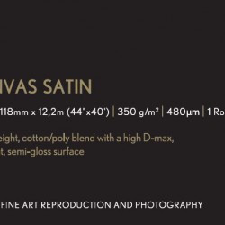 Epson Premium Canvas Satin - 44" x 12.2m roll